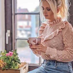 COPY - NWT Zara Knit Wool Mohair Blend Sweater